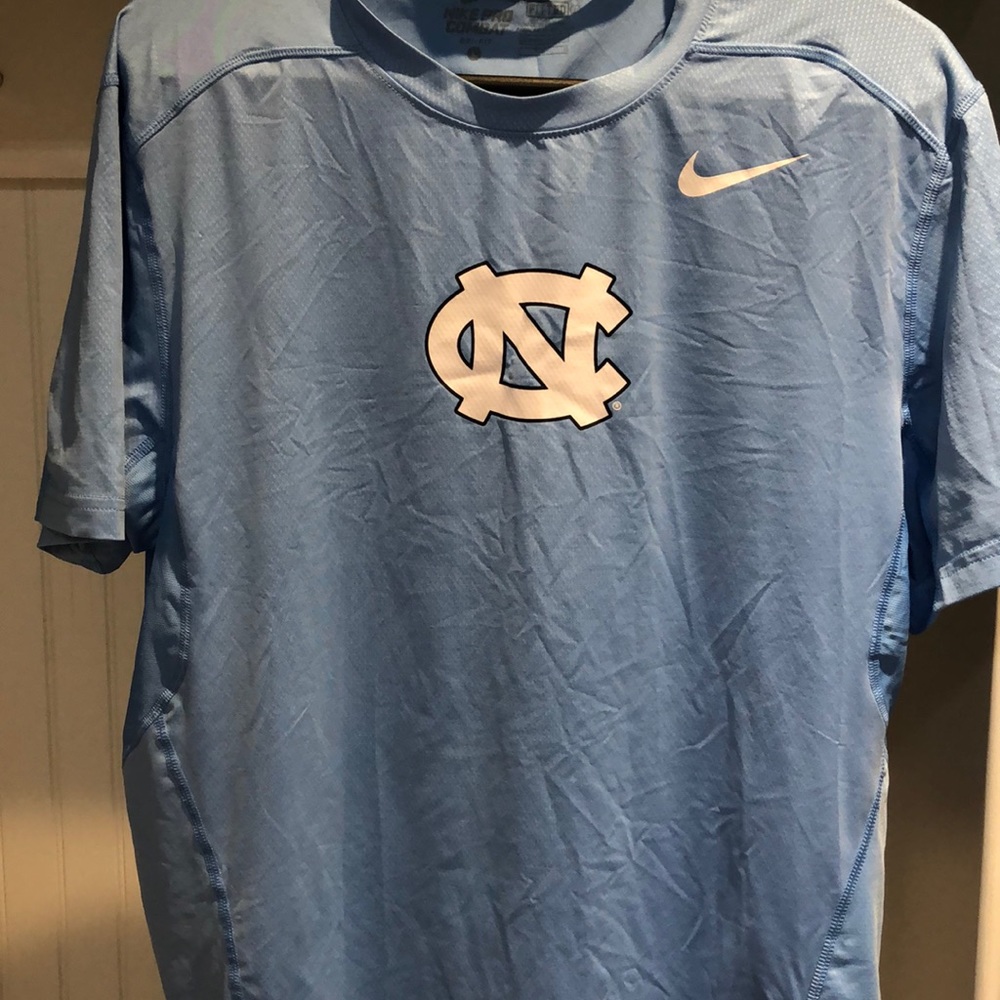 Hypercool Nike Pro Combat UNC team shirt, adult L